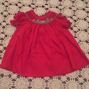 Rosalina smocked dress 6-9m
